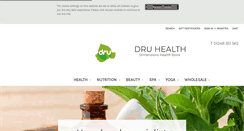 Desktop Screenshot of druhealth.com