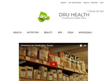 Tablet Screenshot of druhealth.com